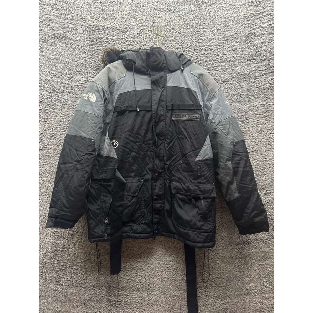 Vintage‎ The North Face Steep Tech 600 LTD Jacket Black Gray Mens Size 1XL